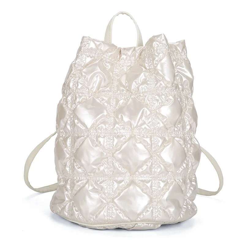 2025 Korean Designer Cloud Women's Quilted Shoulder Purse Backpack Minimalist Y2k Style Multi Functional Bag For Daily