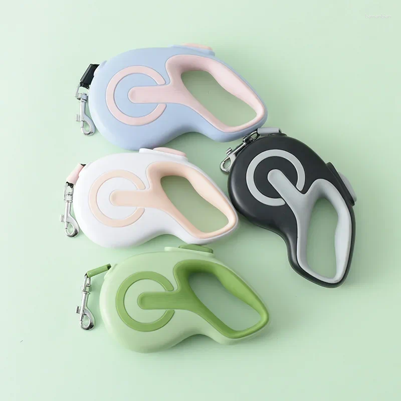 Reflective Dog Traction Ropeautomatic Contraction Puppy Pet Flexi Outdoor Walking Running Rope Lead topstamp