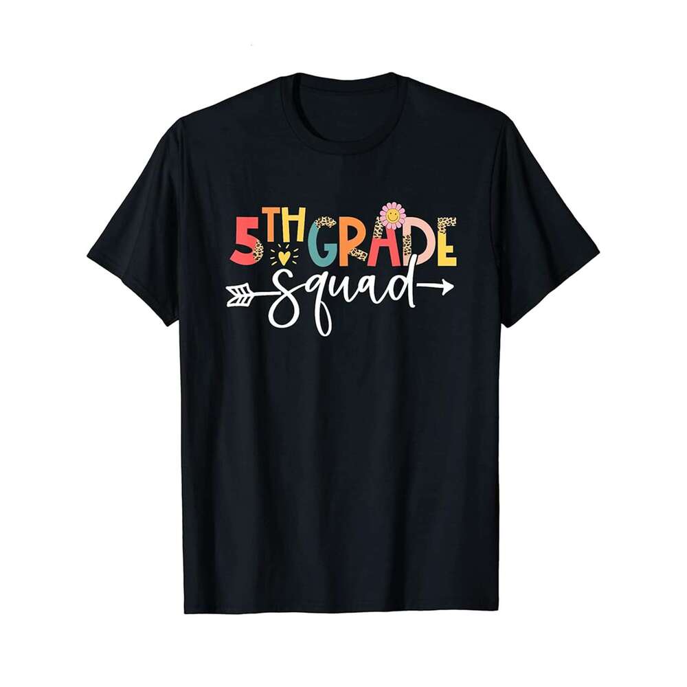 Designer T shirt 6th Grade Squad Sixth Grade Teacher Student Back To School - 220g Tshits
