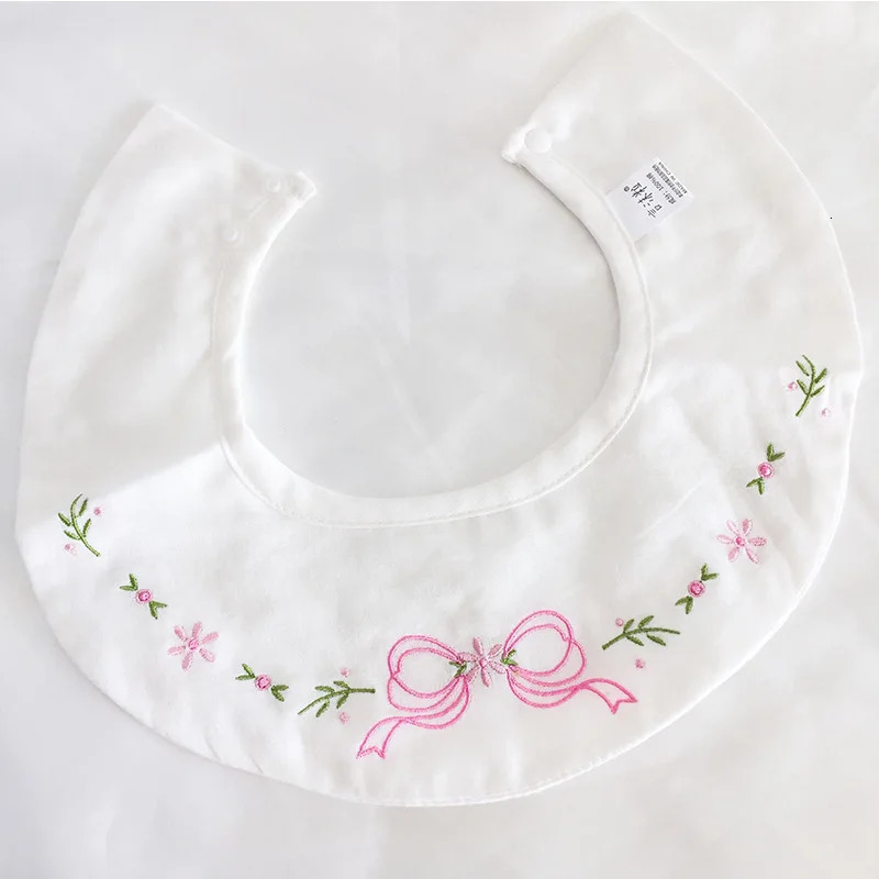 INS born Baby Bibs Cotton Gauze For Boys And Girls Saliva Towel Absortbent Drooling Cloths Thin Summer Spring Saliva Pocket 250408