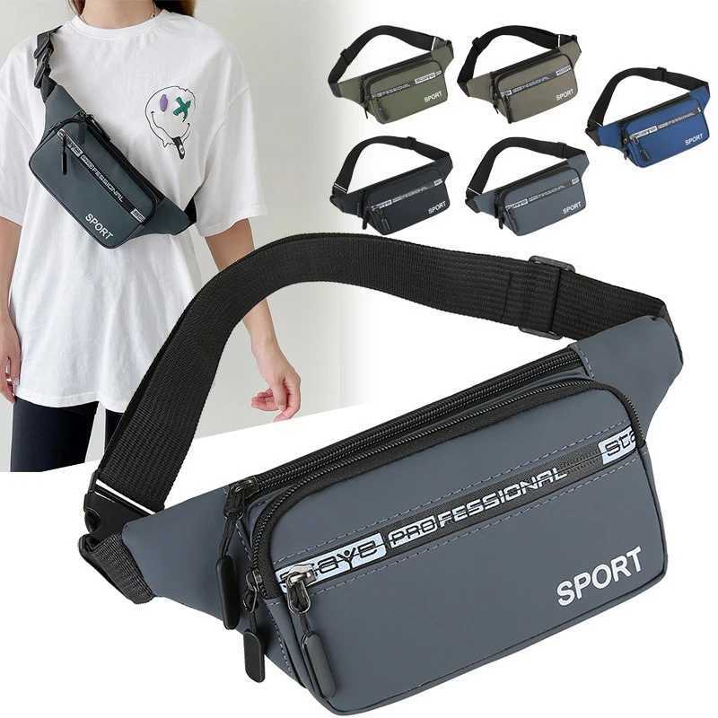 Waist Bag Waterproof Neutral Outdoor Fanny Pack Cross Body Bag Waist Bag Travel Phone Bag Z250407