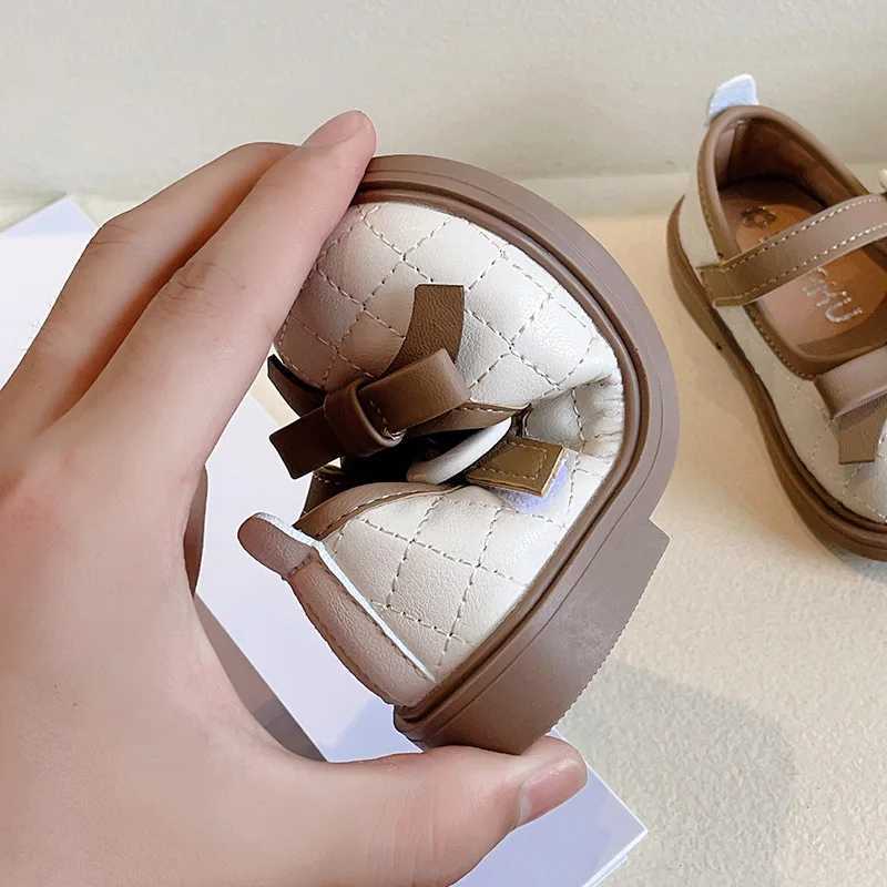 Girl Pu Leather Dress Shoes Childrens School Uniform Shoes Formal Wedding Church Oxford Loafer Flats Mary Jane Childrens Shoes W250407