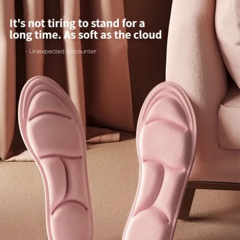 5D Sport Insoles for Shoes Women Men Memory Foam Deodorant Breathable Cushion Running Insoles for Feet Care Orthopedic Insole 250408