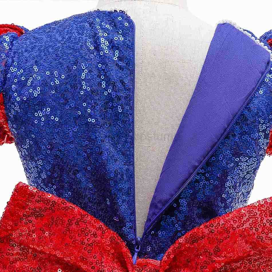Disney Sparkling Girl Snow White Fancy Dress Girl Childrens Carnival Christmas Party Princess Costume Childrens Birthday Performance Costume X250408