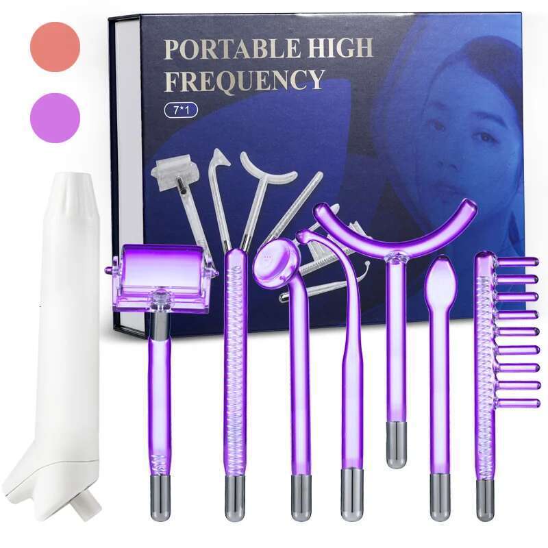 High Frequency Therapy Wand Professional Hine Care Skin Tightening Device Beauty Products Anti Wrinkle Face Clean