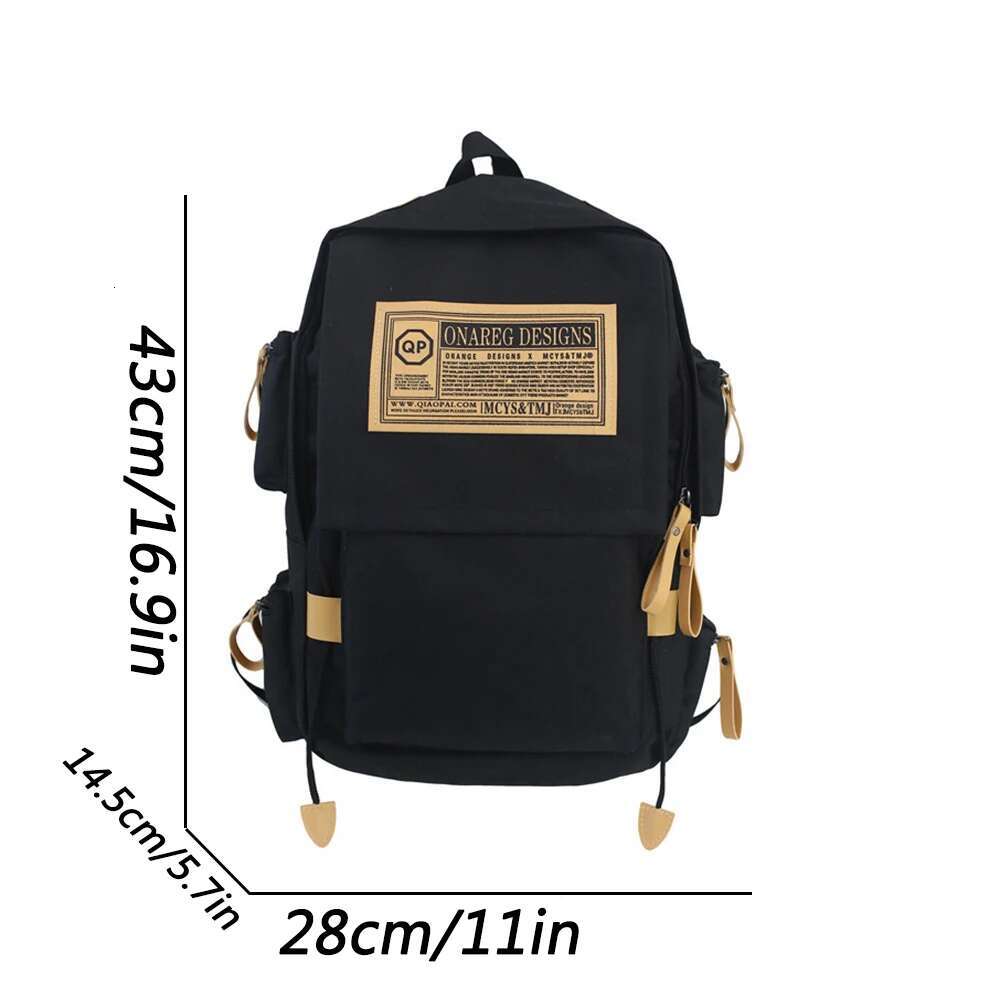 Backpack Men s Simple Large Capacity Travel Computer Bag Women s Junior High School Student Schoolbag For Commuting Use Mw