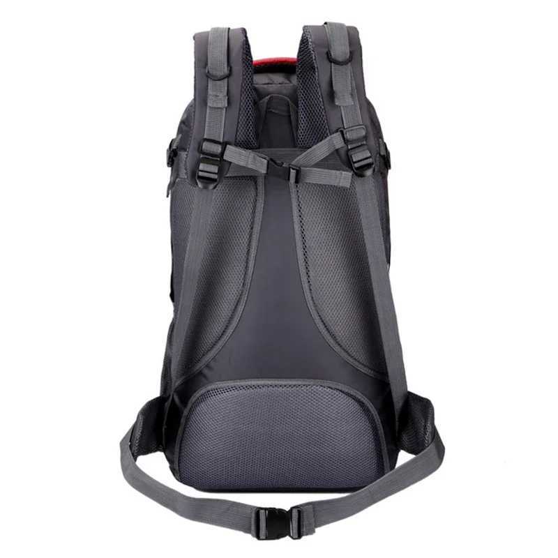 Outdoor Travel Backpack 60L for Hiking Camping - Quty Rucksack Trekking BagC250407
