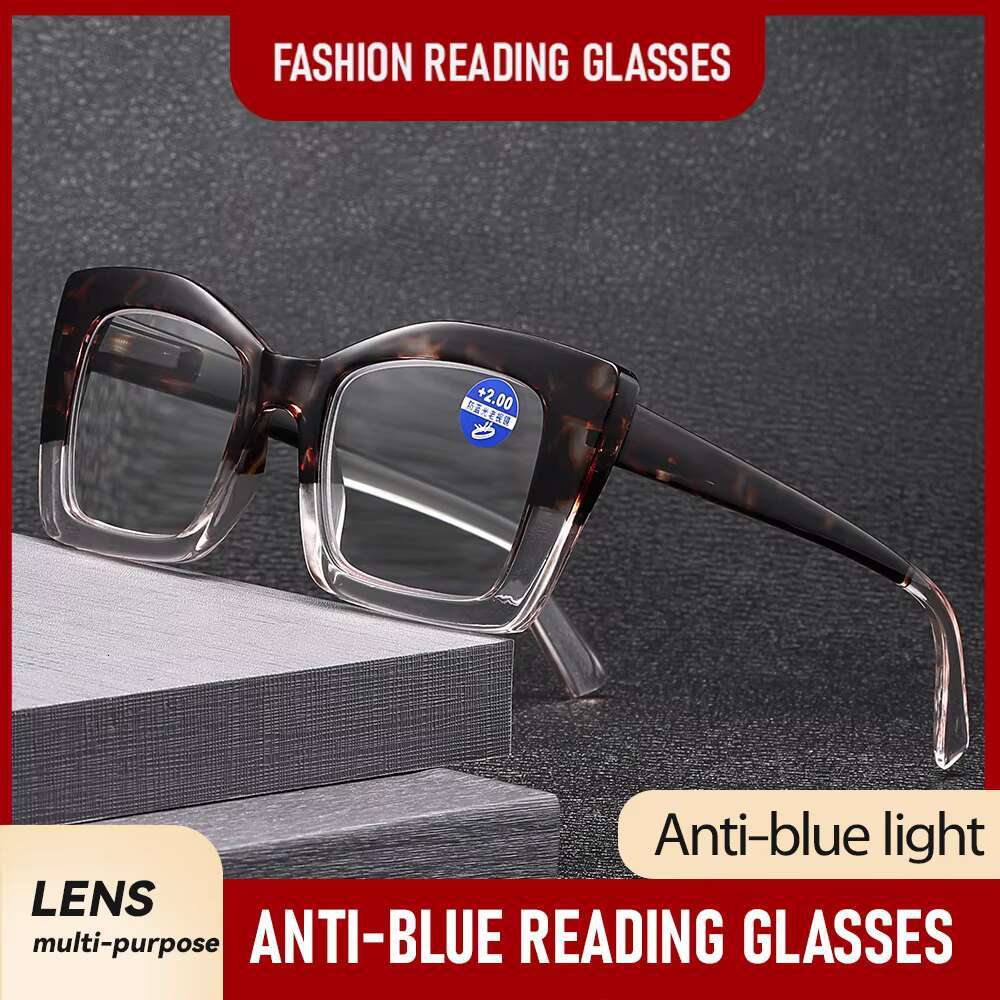 New Ultralight Anti Blue Light High-definition Large Frame Presbya Glasses