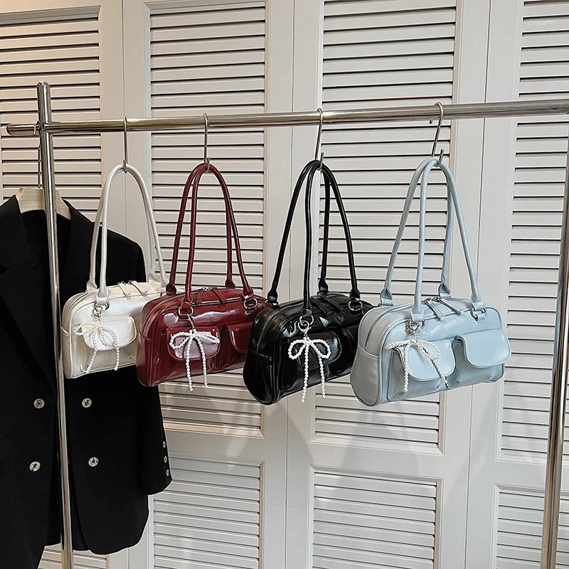 Free Shipping Totes Wine Red Bag For Women 2025 Trend Niche Design Single Shoulder Armpit Work Commuting Hand-held Tote Paquete Designer Bag Luxury Ba
