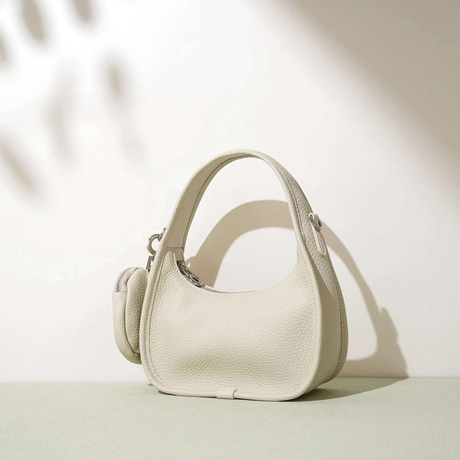 New Fashion Genuine Leather Underarm Saddle Handbag Design Shoulder Bag For Ladies Women's Bag Original Designer Bags