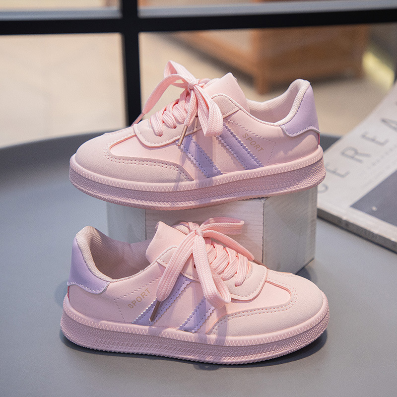 Low Top Children tenis Hot Sale Flat Heel Kids Sneakers Boys Girls Casual Walkfashion Platform Soft Bottom School Shoes Size 26 - 37