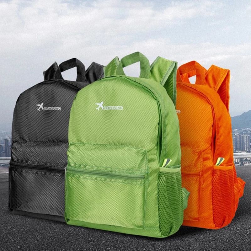 25L Lightweight Folding Backpack Mens Ultralight Waterproof Backpack Womens Travel Camping Hiking Backpack Customized 250407
