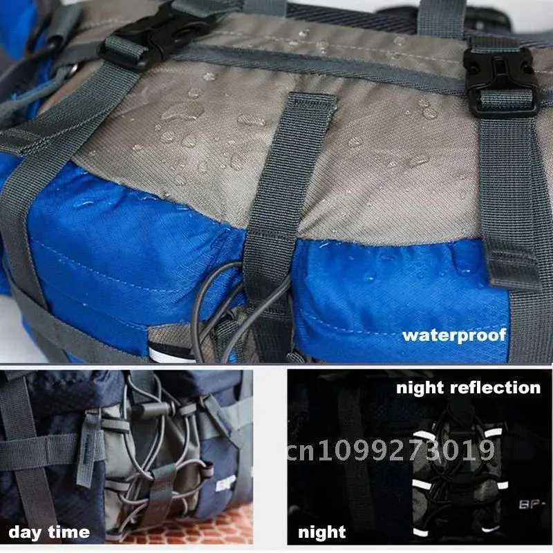BP-VISION Hiking Fanny Pack Man Waterproof Cycling Backpack Mountain Bag Sports Belt Nylon Camping Pack Accessori Fanny HuntingC250407