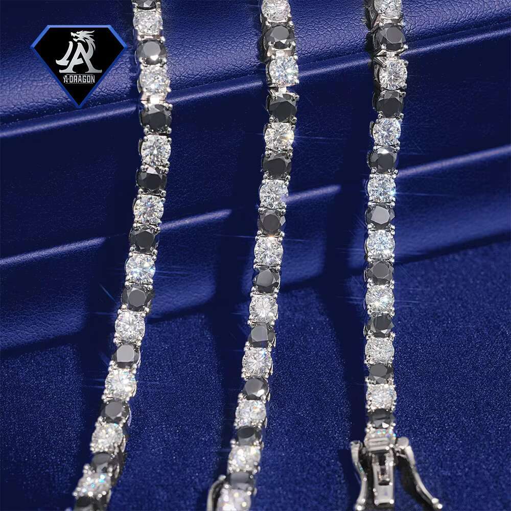 Exclusive High Polished Moissanite Tennis Bracelet VVS Clarity Gold-Plated Sterling Silver Designer Moissanite Tennis Bracelet