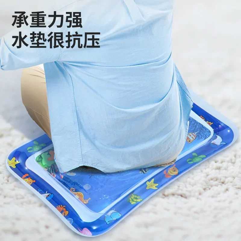 Pet water filled ice pad summer cat and dog nest climbing pad waterproof large thick tape water pad toy Y250407