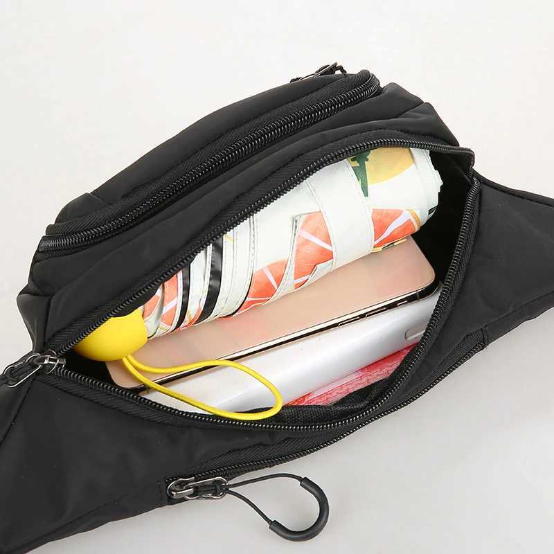 Mens and womens new waist bags multifunctional large capacity waterproof fashionable and trendy cash registration business bags Z250407