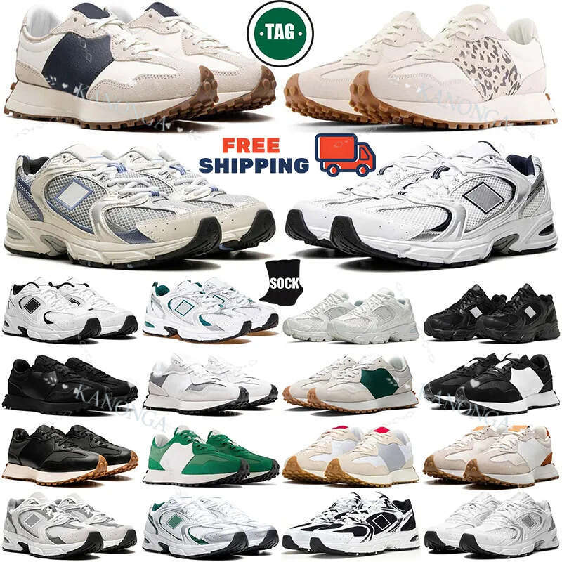 Free Shipping Designer Sneakers Running Shoes Trainers For New 327 530 Mens Womens Triple Black Outdoor Men Sports