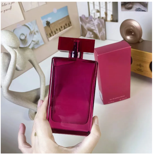 Brand For Her Eau de Parfum Intense Narciso Fragrance Musc Noir 100ml 3.4 FL.OZ Spray Long Lasting Smell EDP Sweet Floral Scents Perfumes Women Cologne