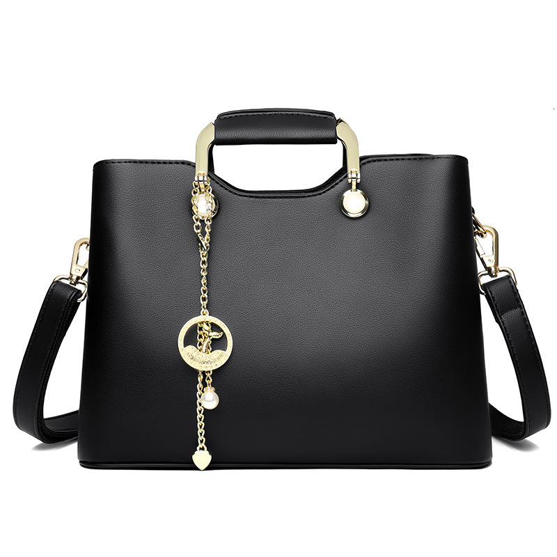 Luxury Design Bag Women's Fashion Large Capacity Handbag Middle-aged Mom Commuting To Work Crossbody Shoulder Bag