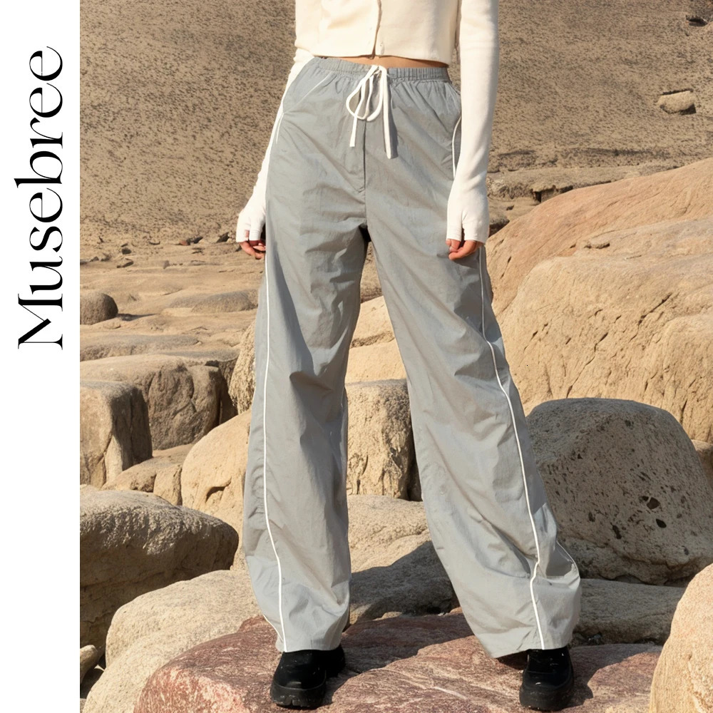 Musebree womens long pants casual sports summer autumn Trouthers clothing 250407