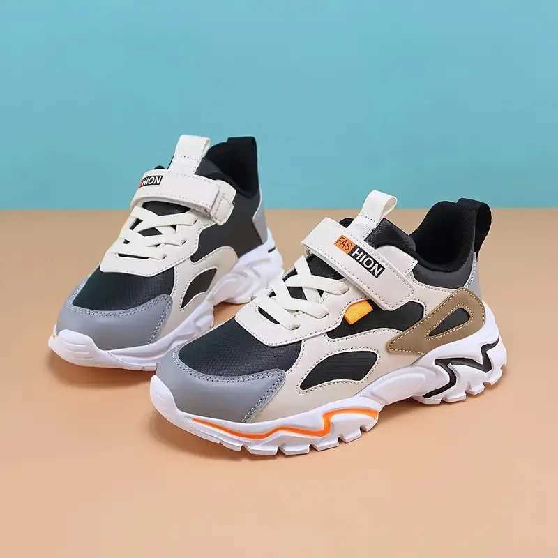 Boys Trendy Street Sle Short and Fat Shoes Comfortable Non slip Casual Sports Shoes for Children Outdoor Activities Childrens Sports Running Shoes W25