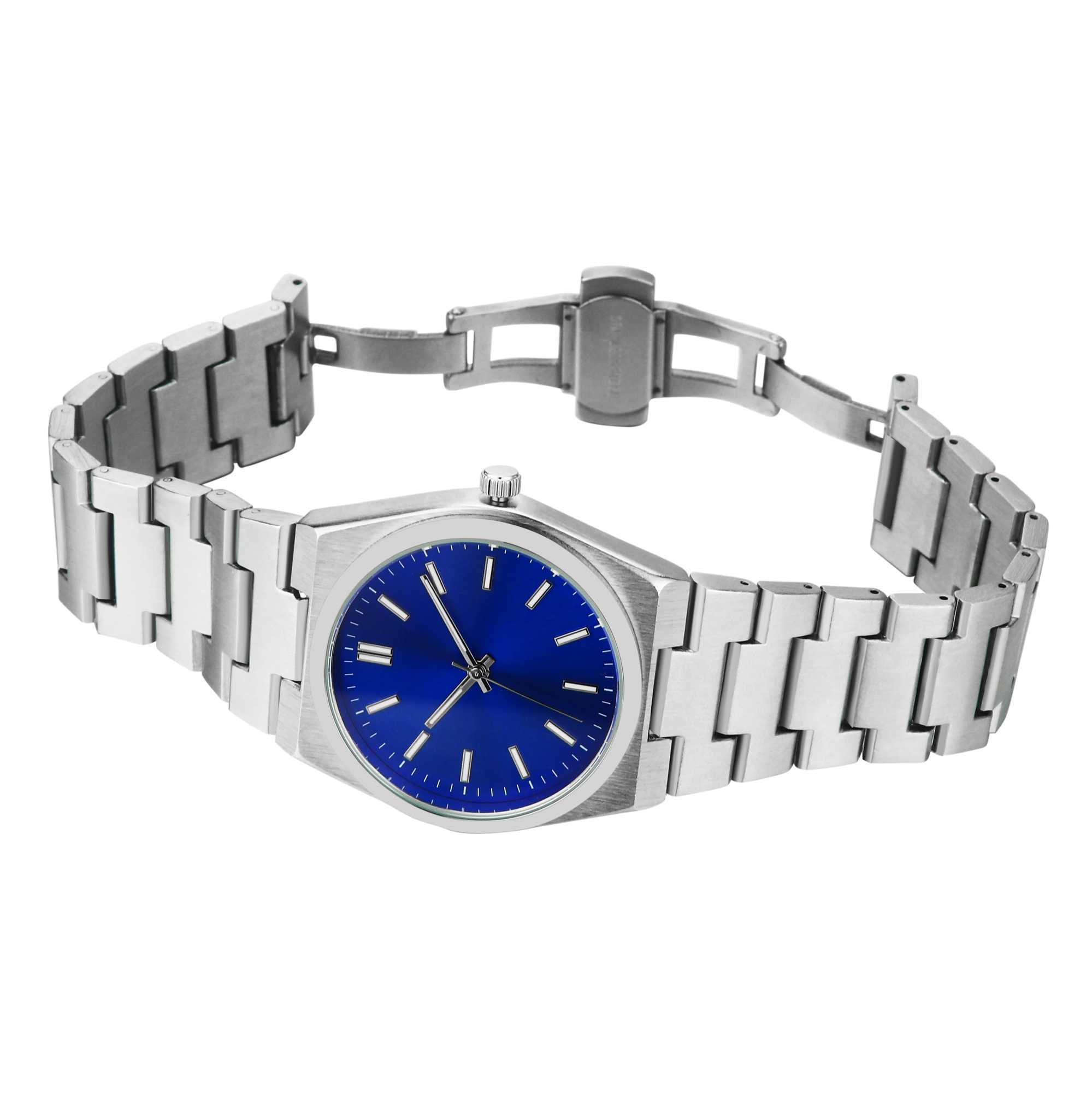 Customized Arabic watches metal quartz proprietary language text letters customized mens watches add your company name watch Relogio Y250407