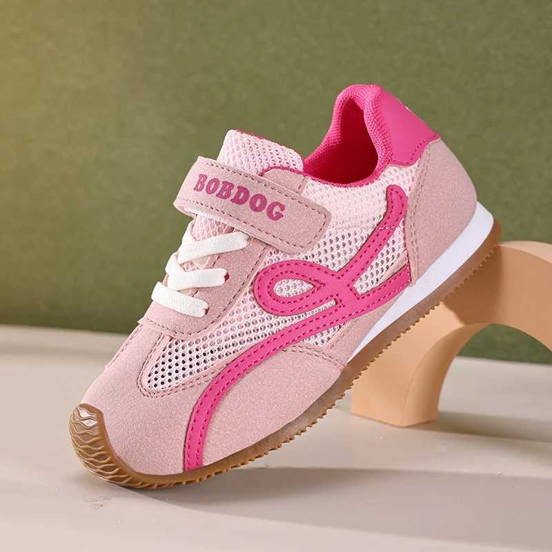 Luxury Children Shoes Girls Sneaker Brand Spring Breathable Kids Casual Sneaker Trainers School Sports Tennis Shoes for Girls W250407
