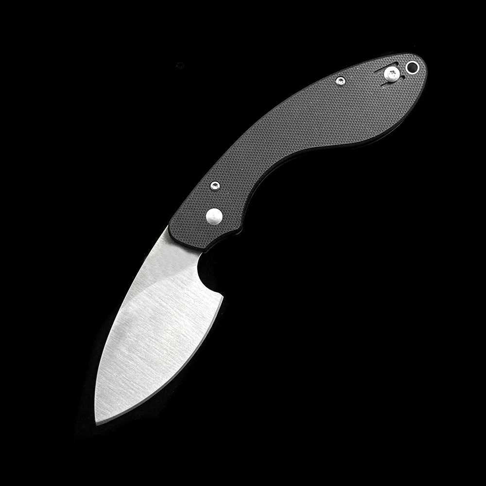 OK-C207GP Ouroboros G10/CF handle bearing folding knife X250408