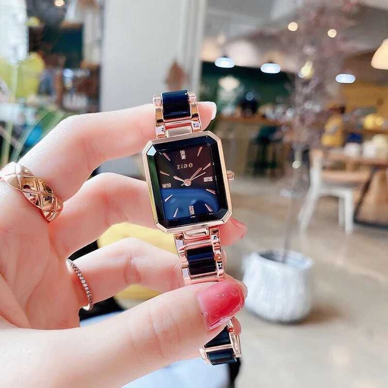 UTHAI Womens Watch Lightweight Beautiful High Quality Stainless Steel Waterproof Womens Fashion Watch Watch GiftT250408