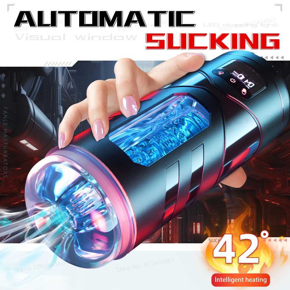 Automatic hot masturbation cup for men sucking pocket for cats adult sex toysW250408