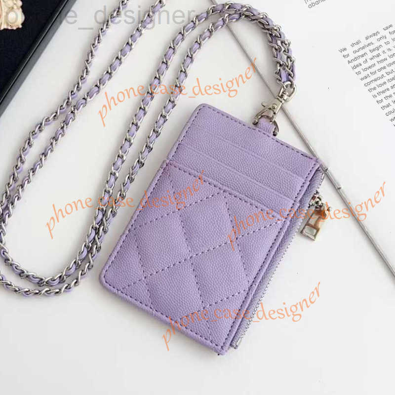 Cell Phone Cases designer Designer cardholder Top Fashion Double-layer Card Holder Simple and Portable Coin Storage Bag Pouches with lanyard 574I