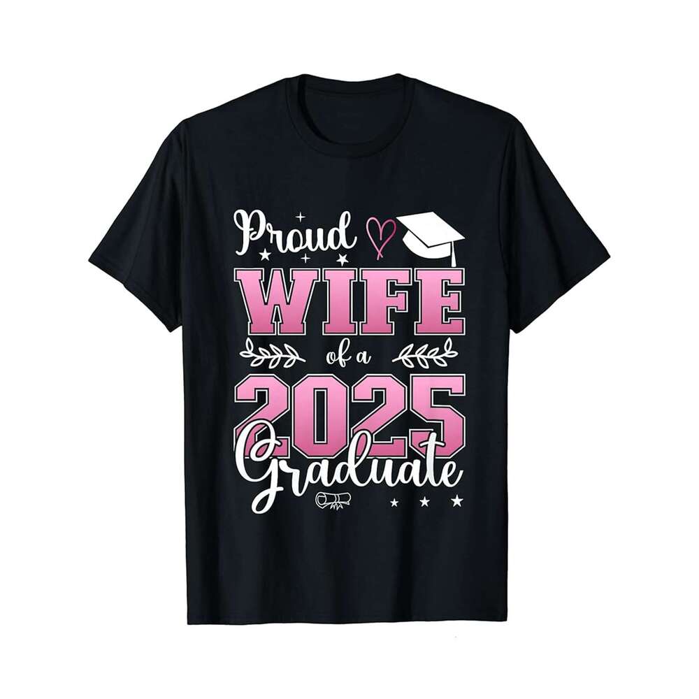 Designer T shirt Proud Tia of a class of 2025 graduate senior graduation - 220g Tshits