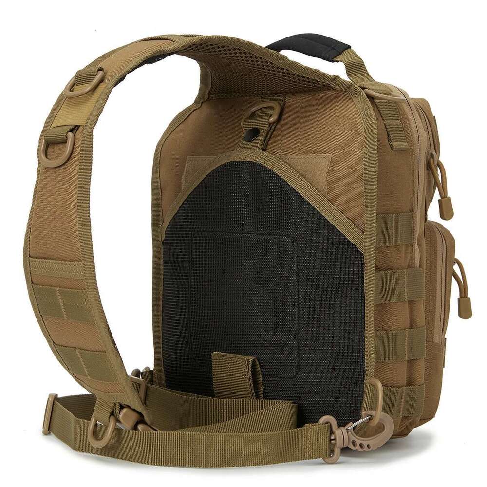 Qt&Qy Single Shoulder Backpack Molle Assault Sg Bag Small EDC One Strap Daypack Tactical Bags