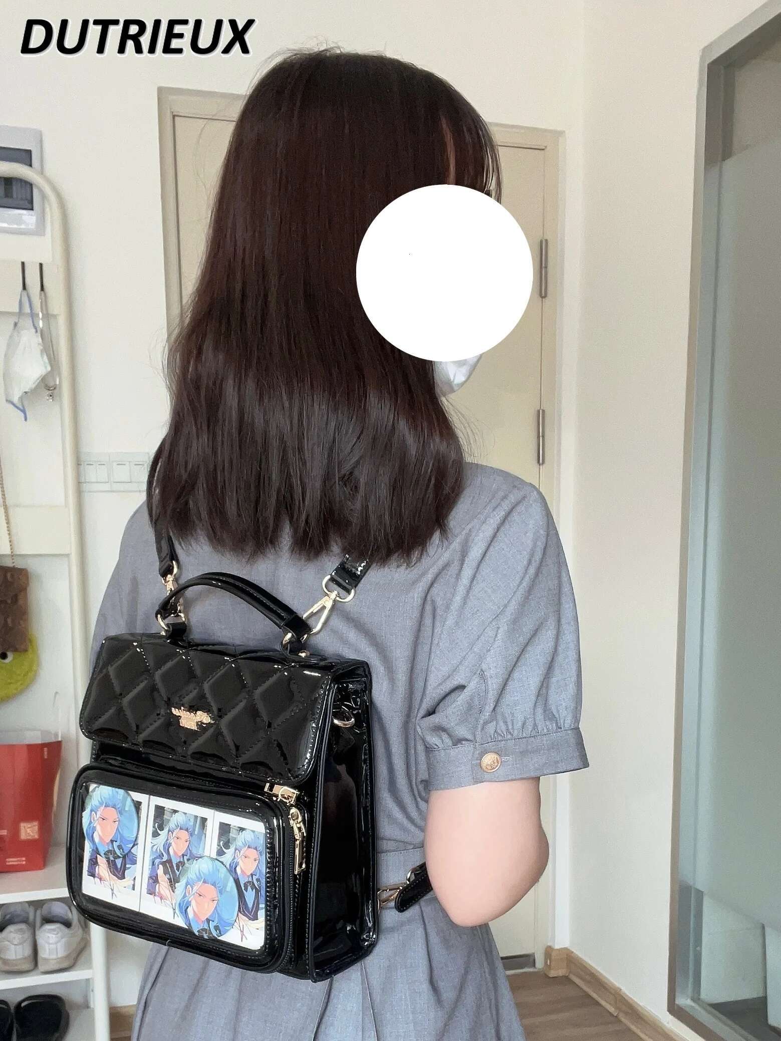 Leather Small Square Pain Bag Shoulder Crossbody Exquisite Commute Sweet And Cute Fashion Casual Women's Handbags