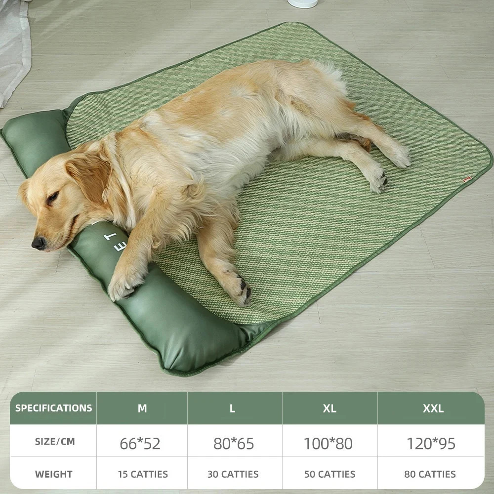 HOOPET Summer Dog Bed Cat Cool Mat Breathable Pet Sleep Ice Cushion for Small Medium Large Dog Cat Pet Cooling Mat Supplies 250407