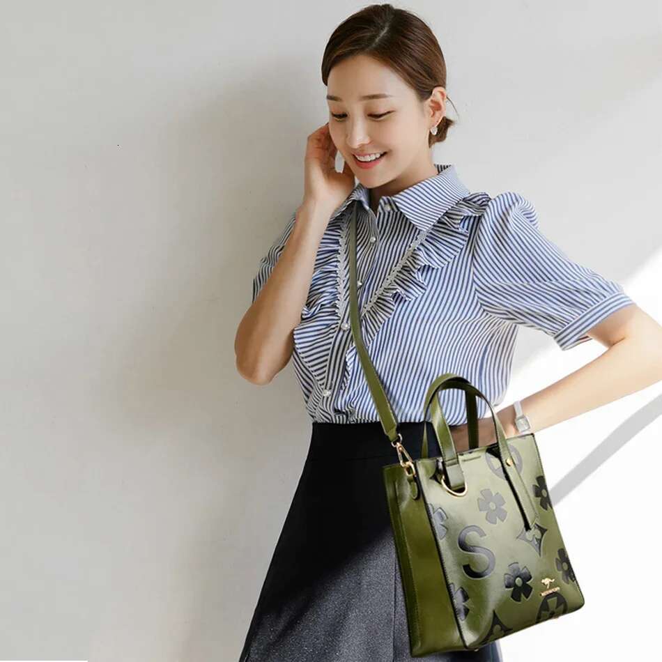 Handbags Women Bags Designer Top Handle PU Leather Shoulder For Ladies High Quality Female Crossbody Tote Bag Sac