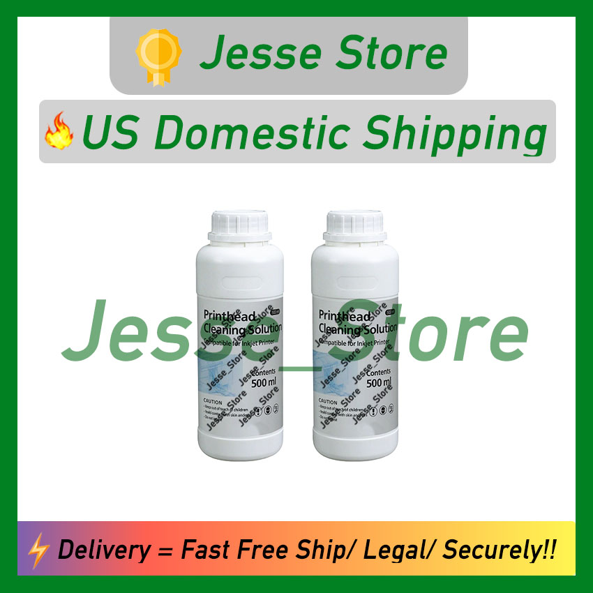 Jesse store Printhead Cleaning Cleaner US Domestic Local Shipping Pure 99 Raw Materials Industrial Use Safe Privacy Packaging Free Shipping No Customs