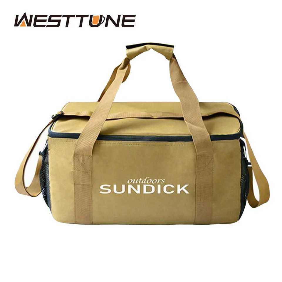 Outdoor Portable Storage Bag Large Capacity Travel Tableware Bag Meal Bag for Camping Picnic Tool Cookware Utensils OrganizerC250407