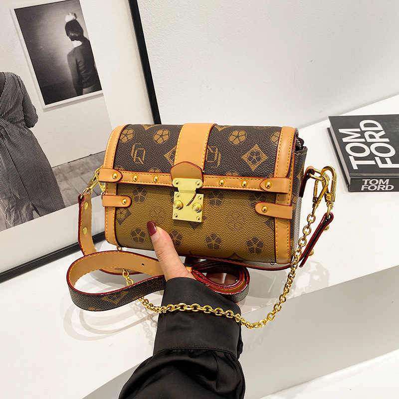 Shoulder Bag Designer Bag Luxury Bag High-Quality Small Women's Print High-Grade Temperament Women Fashion Single Shoulder Crossbody 2025