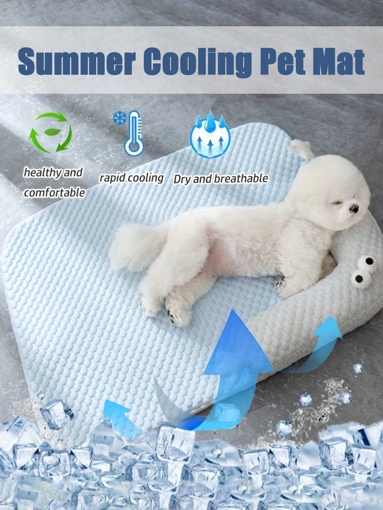 Summer cooling pad sleep pad pet mattress breathable and suitable for small and medium-sized cats and dogs Y250407