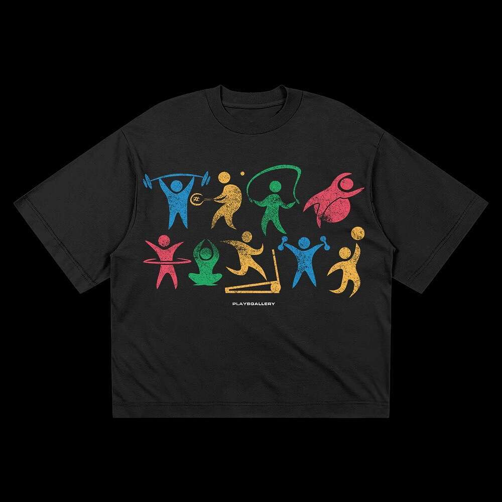 American street fashion trend hip hop unisex letter printed personalized design versatile T-shirt