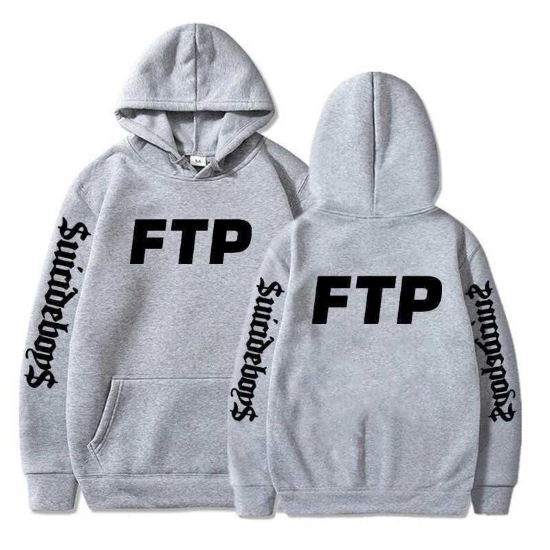 Suicide Boy Ftp Hoodie Rap Music Men and Women Hip Hop Sportswear Harajuku Pullover Winter Gift to Fans W250408