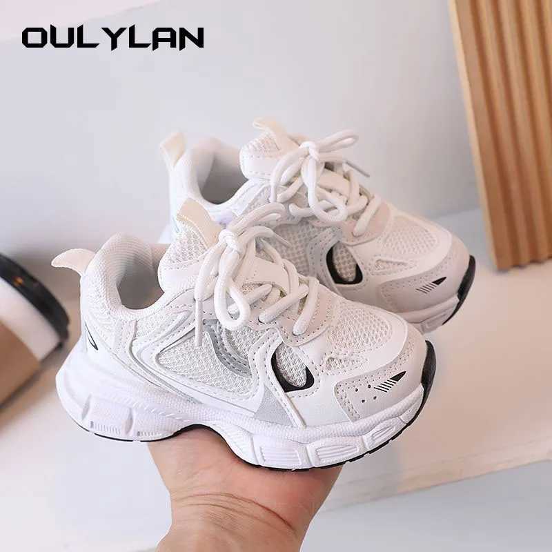 1-6 year old childrens shoes boys and girls sports shoes 2024 spring new childrens running sports shoes fashionable mesh dad shoes W250407