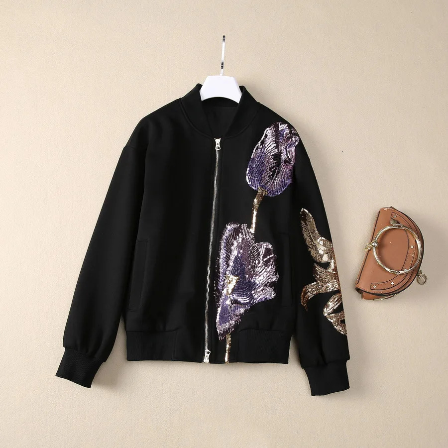 A03717 Fashion Womens Coat Runway y European n Party Style Clothing 250407