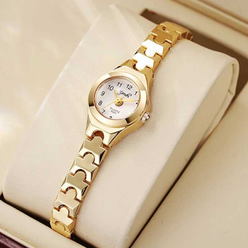 Elegant Womens Watch Rose Gold Luxury Steel Bracelet Womens Watch GiftT250408