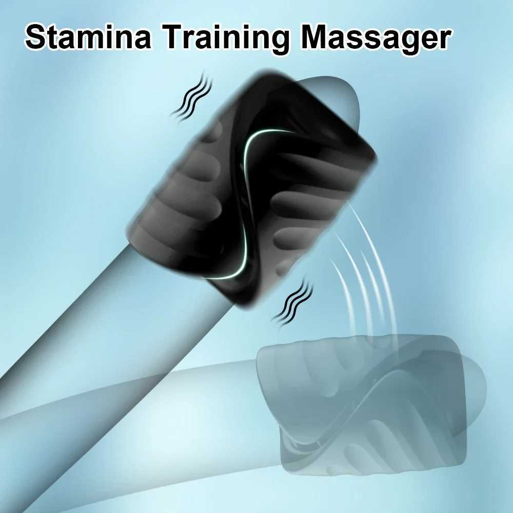 Penis Training vibrator Penis Glans app Bluetooth male masturbator Glans stimulator massager vibrator sex toyXJ250408