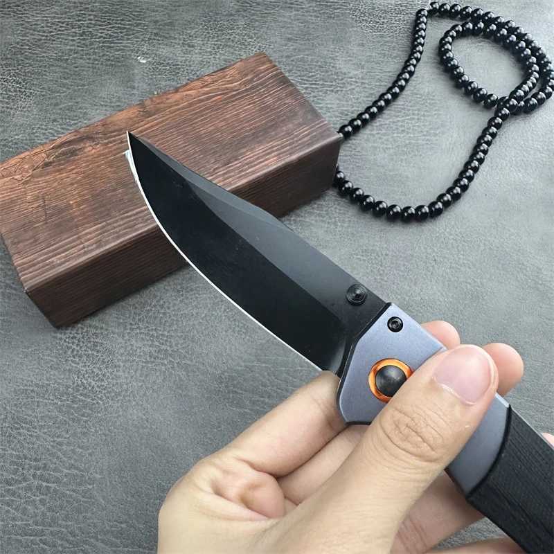 BM 15080 Crooked River 3-color Pocket Knife Outdoor Tactical Hunting Camping Hiking Survival EDC Pocket Knife Mens Gift X250408