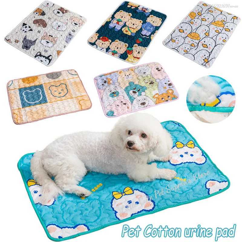 Non slip pet cotton pad washable pad dog pad cat blanket sofa breathable pet dog bed Y250407