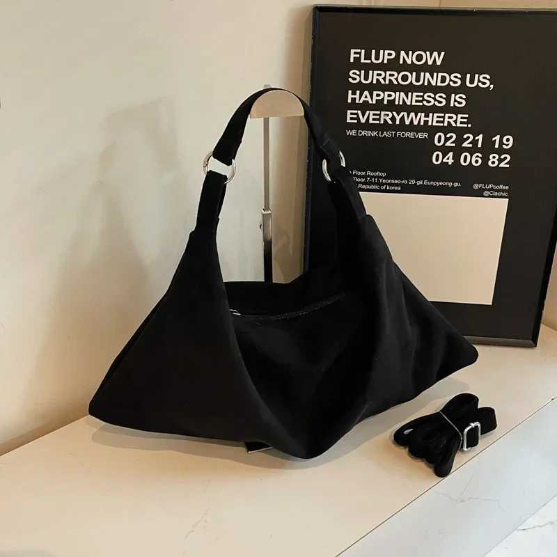 New Arrival Casual Sewing Thread Solid Large Capacity Shoulder Bags 2025 Hot Sale Zipper Versatile Concise Commute Delicate Womens Tote Bag T250408