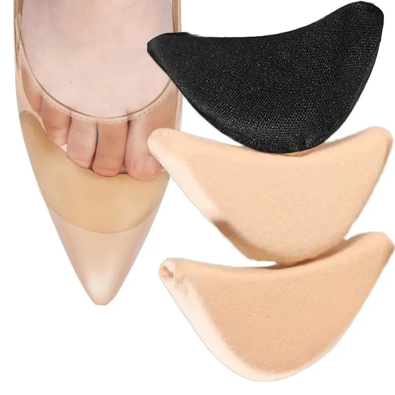 RHBJ Sponge Forefoot Insert Pads Women Pain Relief High Heel Insoles Reduce Shoe Size Filler Protector Adjuster Shoe Foot Care 250408